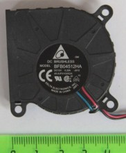  DELTA BFB04512HA 49.8JF01G002A Blower Fan DC12V 0.20A 45x45x10mm 3Wire 3Pin 45mm